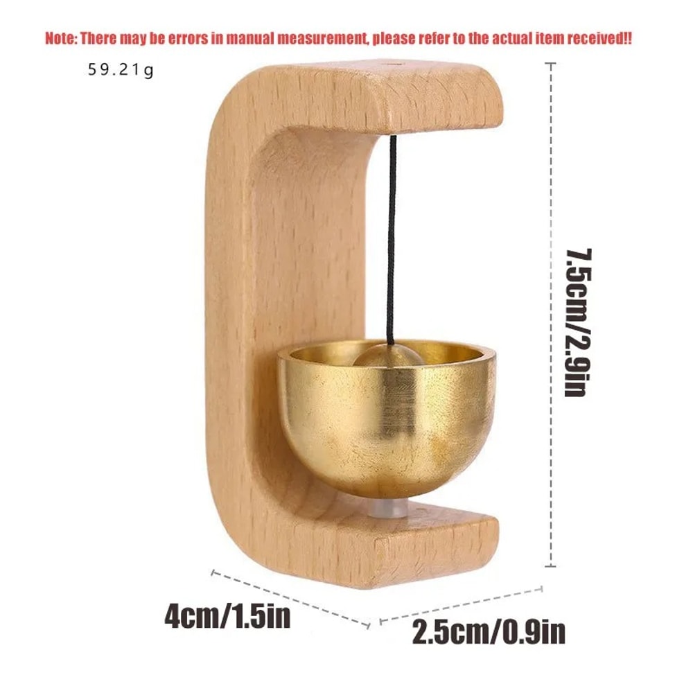 Wooden Wind Chimes Wireless Doorbell For Home Entrance Decorative Wind Bell For Doors 3