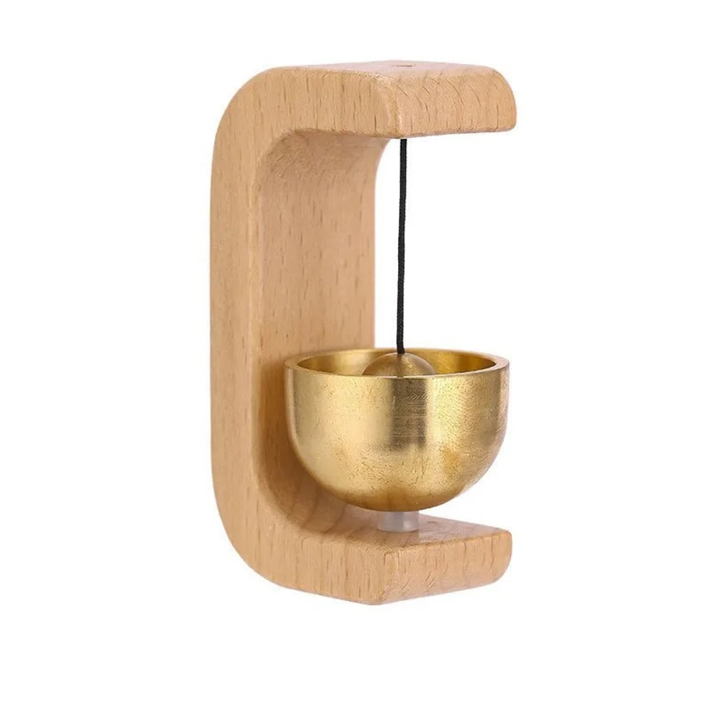 Wooden Wind Chimes Wireless Doorbell For Home Entrance Decorative Wind Bell For Doors 4
