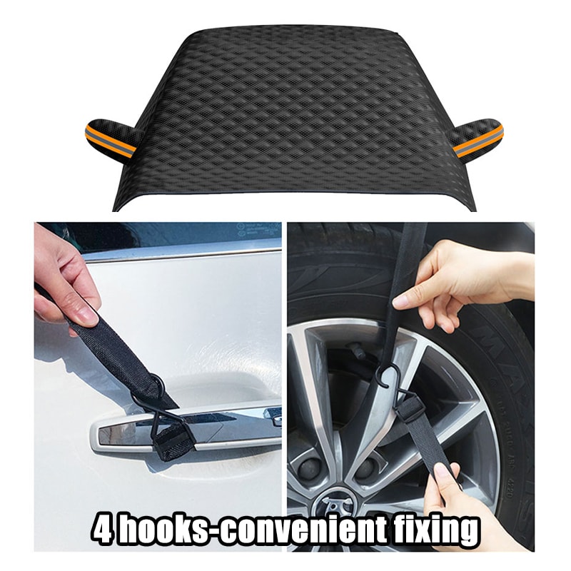 Windshield Snow Cover For Car Waterproof Winter Sunshade Outdoor Protector 1