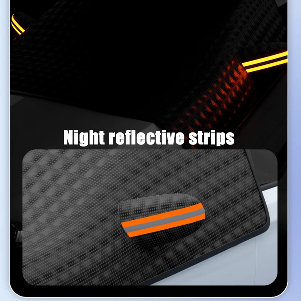 Windshield Snow Cover For Car Waterproof Winter Sunshade Outdoor Protector 2