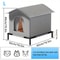 Foldable Stray Cat House With Mat Waterproof Winter Shelter For Outdoor Cats Small Dogs 8
