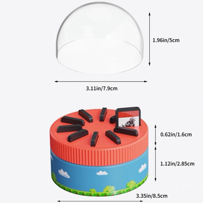 Switch Game Card Storage Box Portable Card Protection Storage Case 4