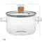 Covered Glass Cooking Pot With Lid Heat Resistant Glass Soup Pot Dual Handles Glass Saucepan For Ki 5