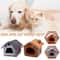 Foldable Dog House Kennel Bed Mat for Small to Medium Dogs & Cats Cozy Winter Warm Pet Bed Nest