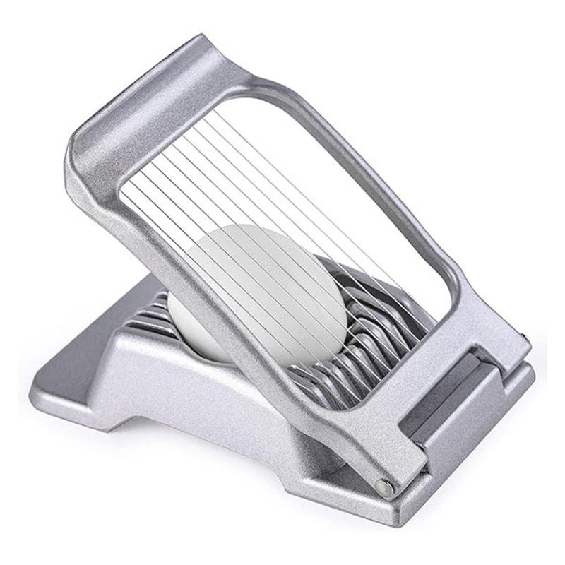 Heavy Duty Aluminium Egg Slicer Multipurpose Stainless Steel Wire Dicer For Eggs Fruits And Strawbe 6