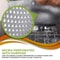 Large Stainless Steel Colander With Handle Durable Kitchen Food Strainer Basket With SelfDraining R 3