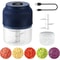 Electric Mini Garlic Chopper USB Meat Grinder Quick and Easy Crushing for Garlic, Ginger & Vegetables