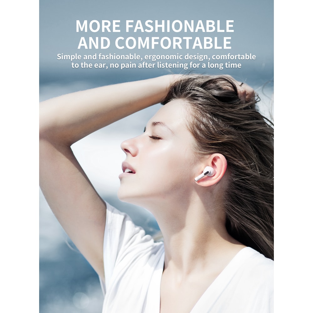 Air Pro Wireless Bluetooth Earphones HiFi Stereo, Noise-Canceling Earbuds for Xiaomi & Lenovo, Compatible with AirPods