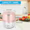 Electric Garlic Chopper Portable Food Processor For Nuts Chili Onion Rechargeable Vegetable Blender 6