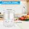 Electric Garlic Chopper Portable Food Processor For Nuts Chili Onion Rechargeable Vegetable Blender 9