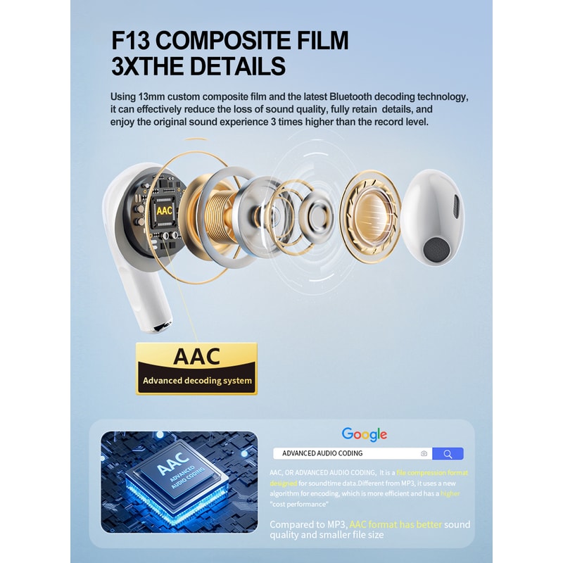 Wireless Bluetooth Sports Earphones Premium In-Ear Headphones with Microphone for Active Lifestyles