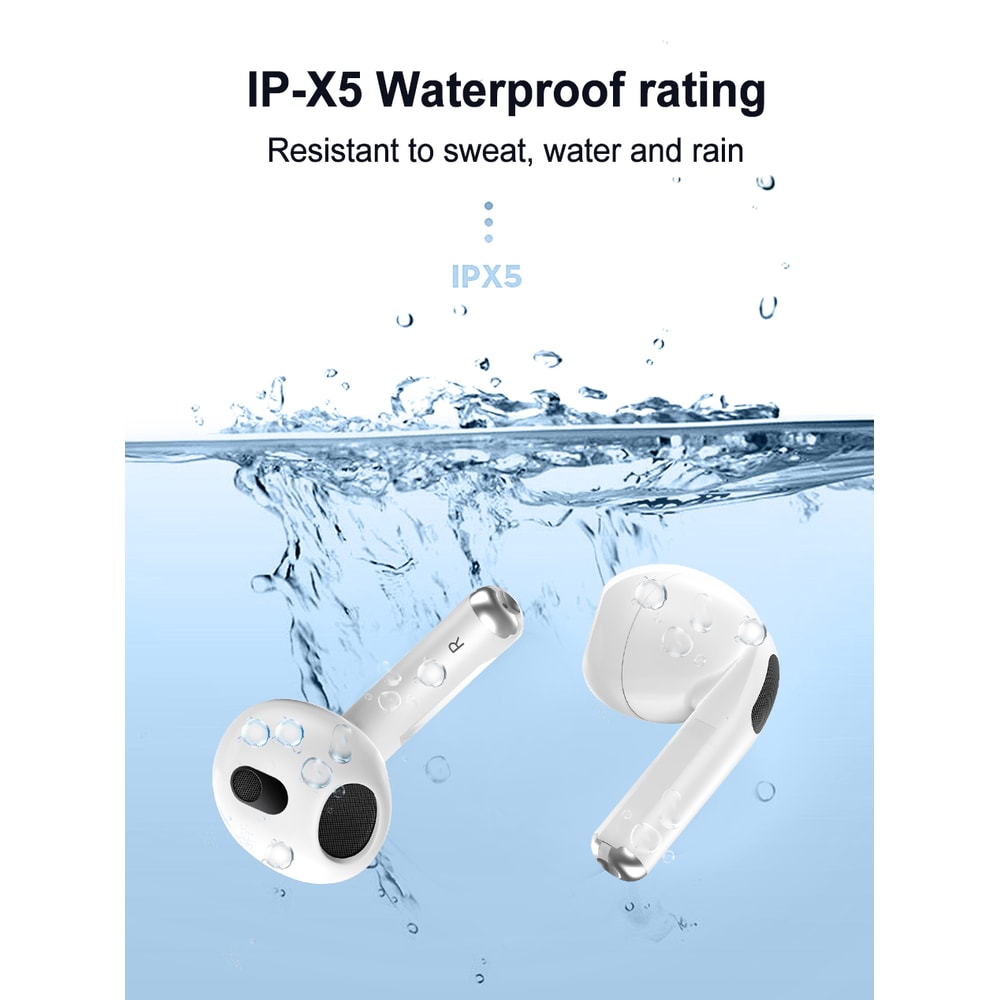 Wireless Bluetooth Sports Earphones Premium In-Ear Headphones with Microphone for Active Lifestyles