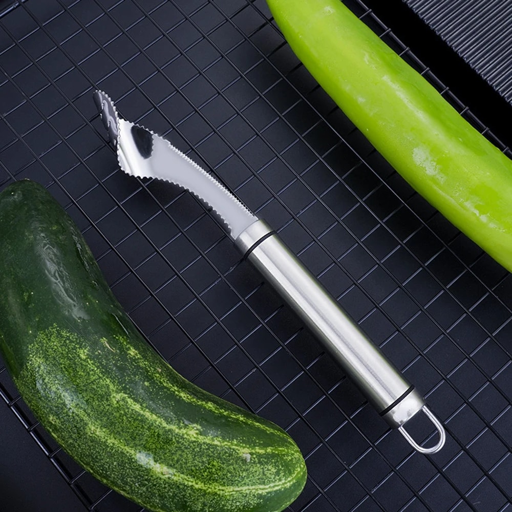 Stainless Steel Chili Corer Bitter Gourd Seed Remover Precision Seed Digging Tool For Green Pepper 5