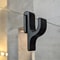 Shower Door Towel Hook For Glass Doors Bathroom Hanger For Towels Clothes Bathrobes Laundry Dorms 0