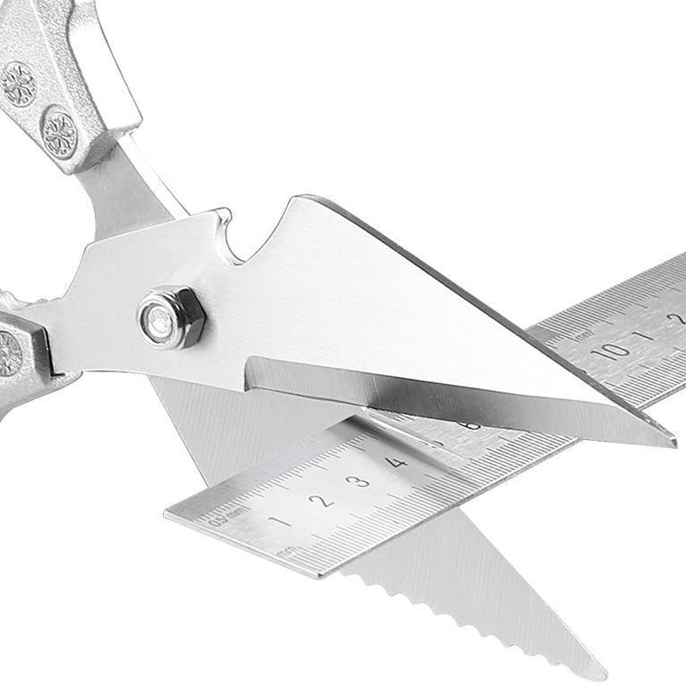 HeavyDuty Kitchen Scissors MultiFunction Dishwasher Safe Ideal For Poultry Herbs 3