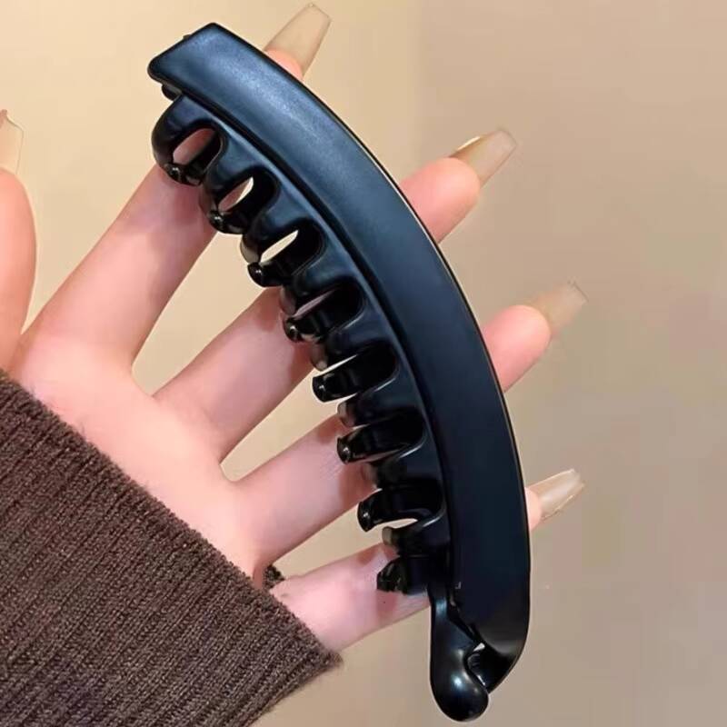Fish Hair Clip Twist Clamp Ponytail Barrette For Women 7