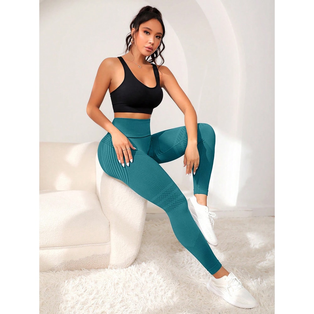 High Waisted Yoga Pants For Women Butt Lifting Leggings With Tummy Control 3