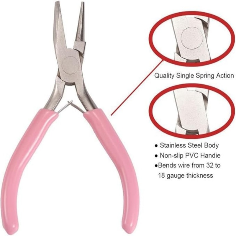High Precision Jewelry Pliers Set For Wire Wrapping And Beading Repair 4
