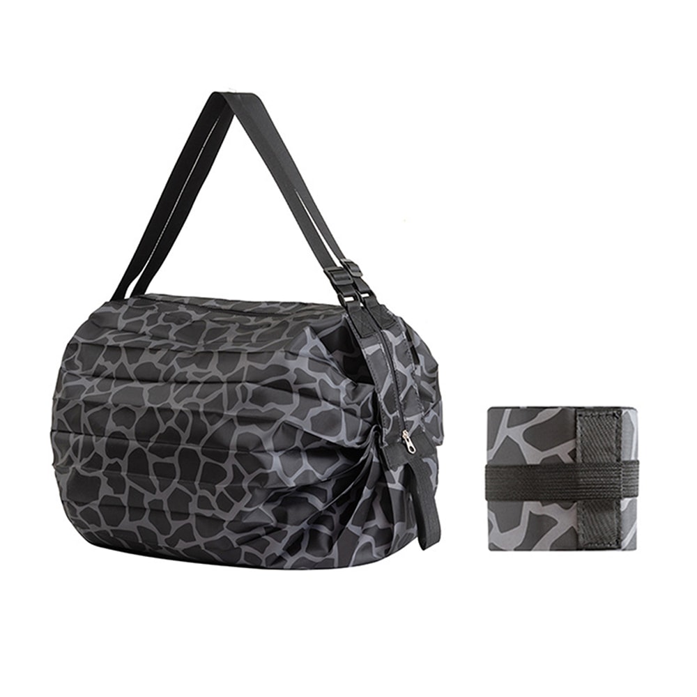 Large Capacity Foldable Storage Bag with Handle Portable Camouflage Travel Tote