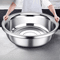Stainless Steel Nesting Salad Bowls Set Large Capacity Mixing Washing Bowls For Cooking 5