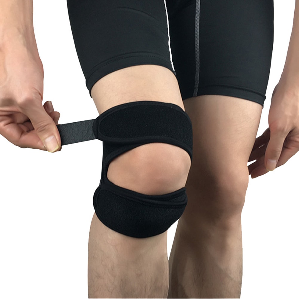 Adjustable Open Patella Knee Support Strap Knee Tendon Protector For Running Cycling Gym Sports 2