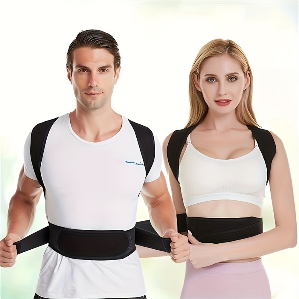 Back Support Posture Enhancer For Men And Women Comfortable Lumbar Support Straightener 4