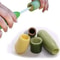 Fruit and Vegetable Corer Spiralizer Cutter Tool with Replaceable Heads for Effortless Carving and Digging