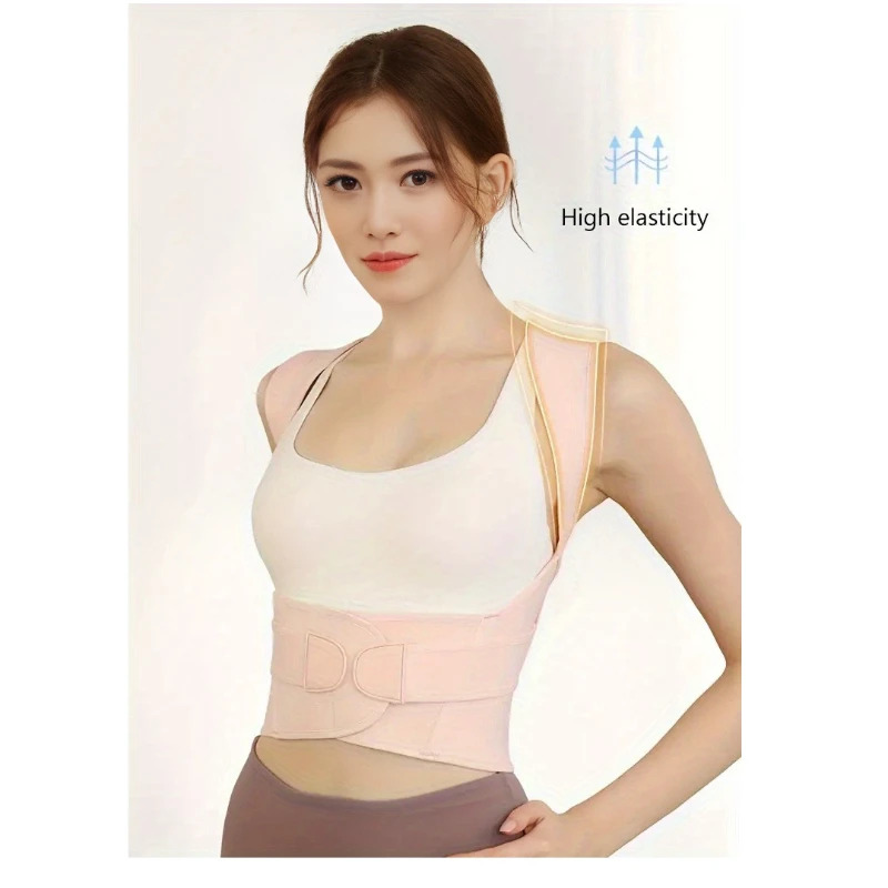 Adjustable Posture Corrector for Women and Men Shoulder Brace for Back Support, Upper Spine Straightener