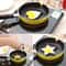 Stainless Steel Egg Rings Mold with Handle Non-stick Pancake and Omelette Shaper for Griddle, Perfect for Cooking Eggs