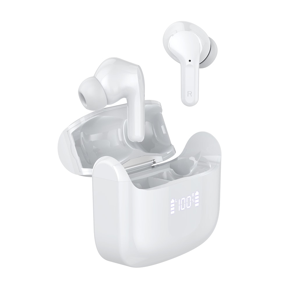 Wireless Earphones Touch BLAST Earbuds with Digital Display and TWS Noise Cancellation Bluetooth Headset