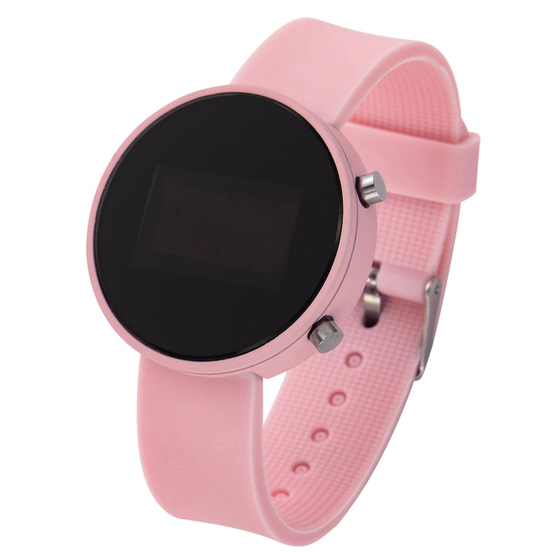 Fashion Digital Watch For Women LED Wrist Watch With Silicone Strap Casual Sports Watch For Ladies 8