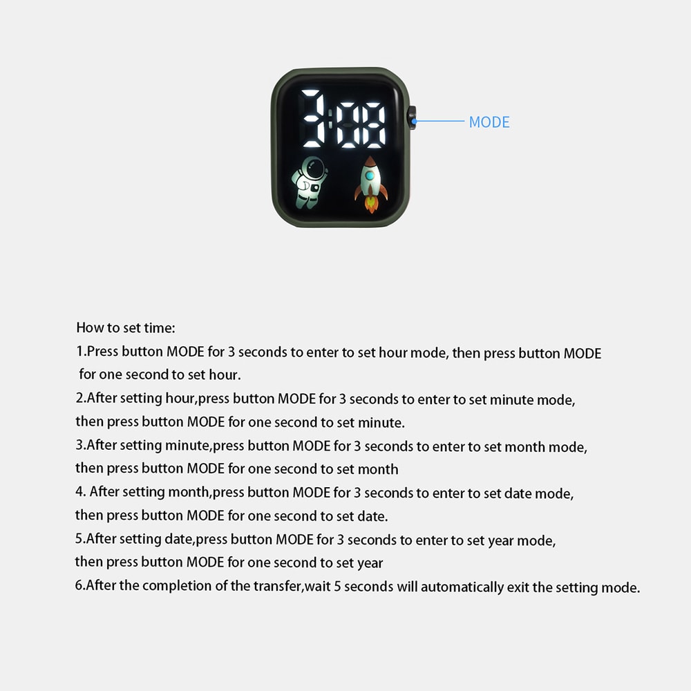 Smartwatch For Kids Touch Screen Sports Watch For Men Women Perfect Gift For Children 4