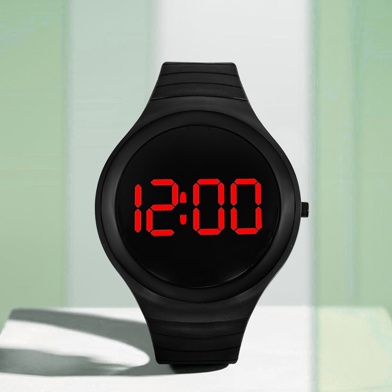 Sports Electronic Watch For Boys And Girls Casual Simple Round Watch For Students Perfect For Daily 1