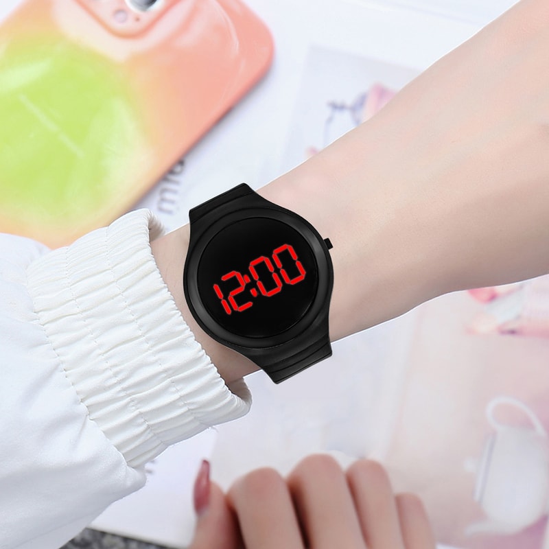 Sports Electronic Watch For Boys And Girls Casual Simple Round Watch For Students Perfect For Daily 2