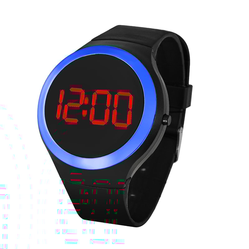 Sports Electronic Watch For Boys And Girls Casual Simple Round Watch For Students Perfect For Daily 6