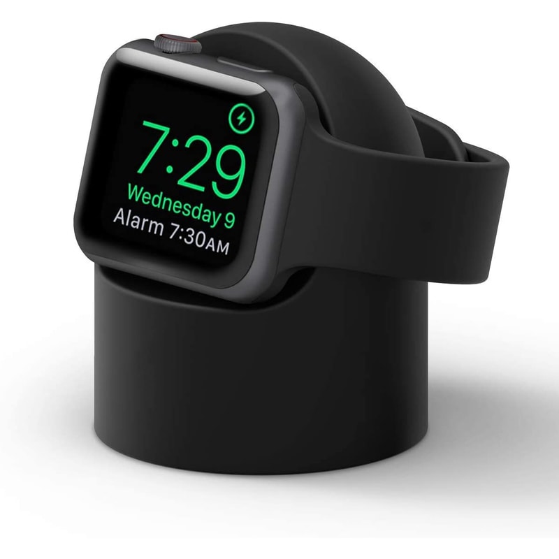 Apple Watch Charger Stand Silicone Charging Dock For Apple Watch Iwatch Charging Holder Cable Orga 0