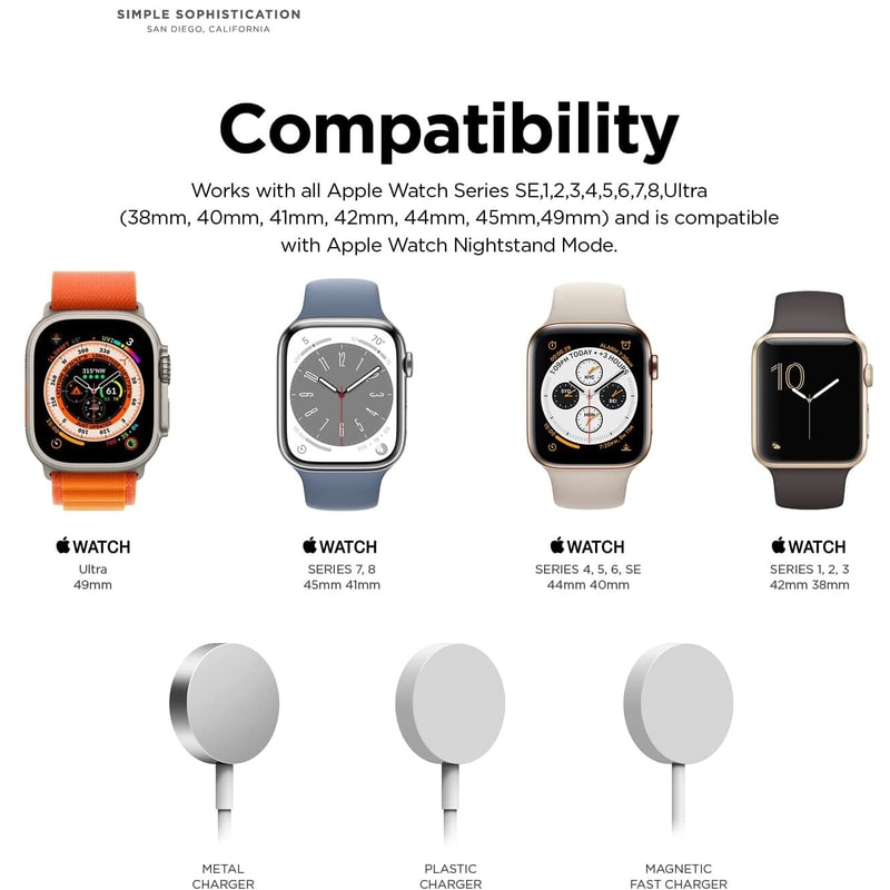 Apple Watch Charger Stand Silicone Charging Dock For Apple Watch Iwatch Charging Holder Cable Orga 5