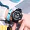 Luminous Digital Military Sport Watch for Men Waterproof LED Calendar Silicone Strap
