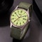 Luxury Military Sports Quartz Wristwatch For Men Luminous Nylon Band Casual Watch With Calendar 0
