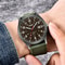 Luxury Military Sports Quartz Wristwatch For Men Luminous Nylon Band Casual Watch With Calendar 4