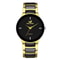 Elegant Black Dial Quartz Business Watch for Men Steel Band Classic Timepiece