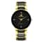 Elegant Black Dial Quartz Business Watch for Men Steel Band Classic Timepiece