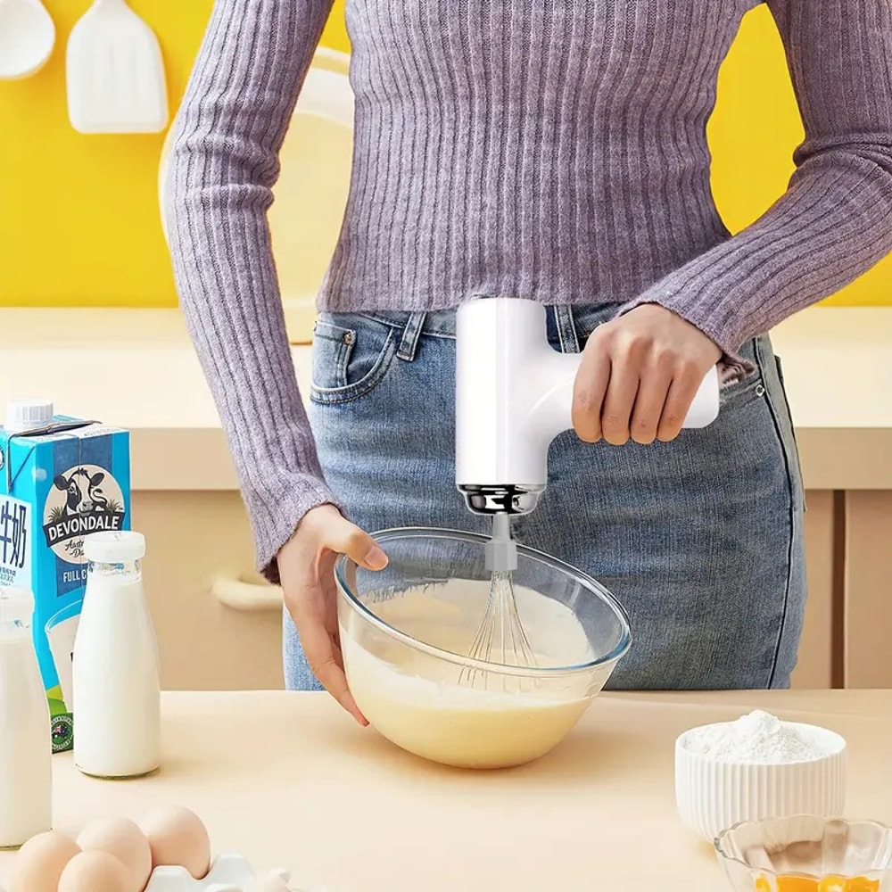 Portable USB Electric Mixer Wireless, Lightweight, and Easy to Use