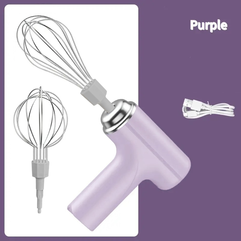 Portable USB Electric Mixer Wireless, Lightweight, and Easy to Use