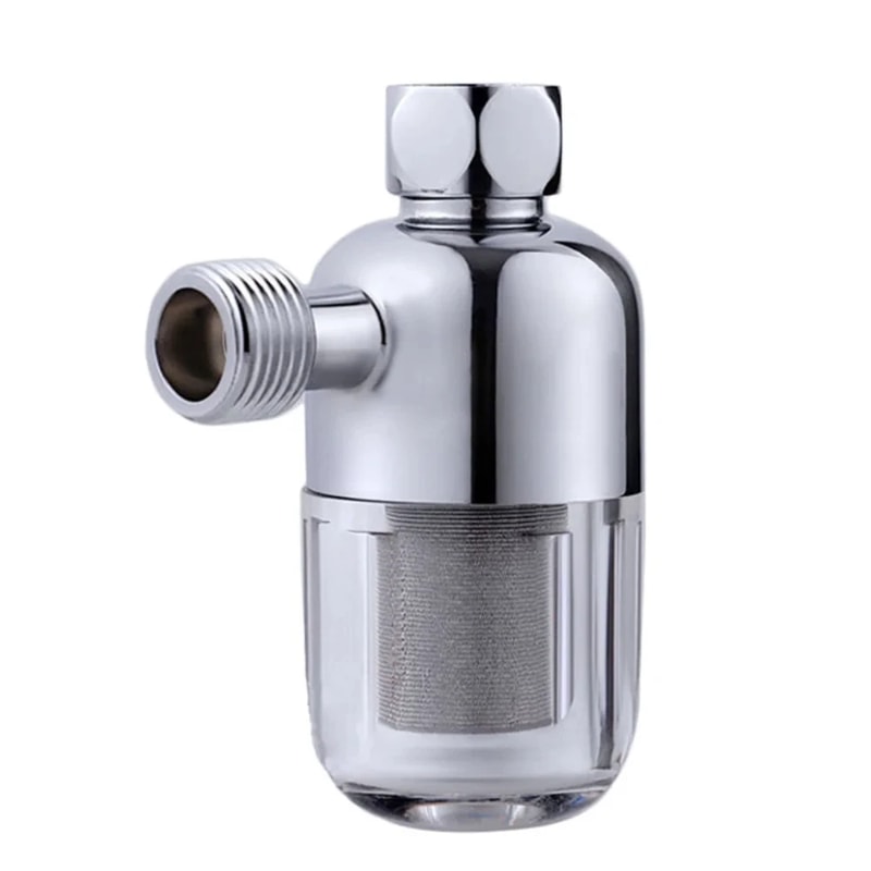 Stainless Steel AntiScale Water Filter For Tap Shower Purification 0