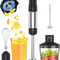Immersion Handheld Blender Kitchen Mixer For Smoothies Soups And Baby Food 0