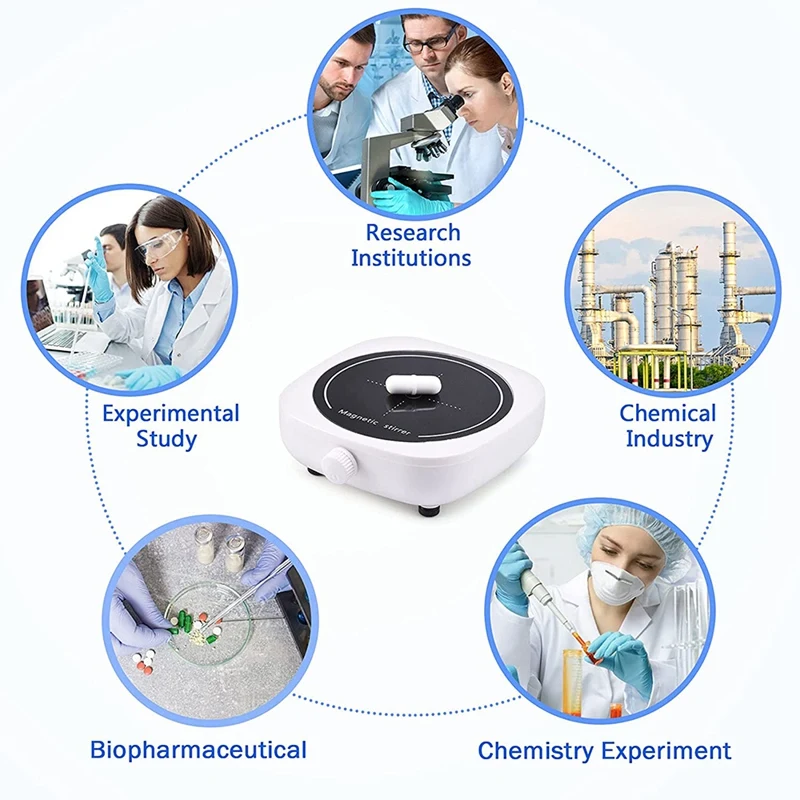 Magnetic Stirrer Mini Lab Stir Mixer Portable, USB Powered