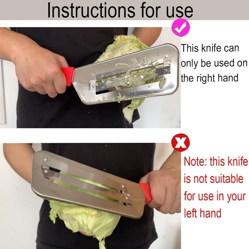 Multifunctional Stainless Steel Cabbage And Vegetable Cutting Knife 3