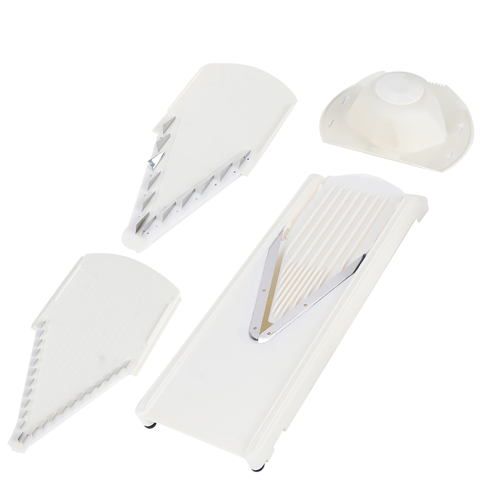 Multifunctional VShaped Grater Slicing Cutter With Hand Protector Stainless Steel Blade 2