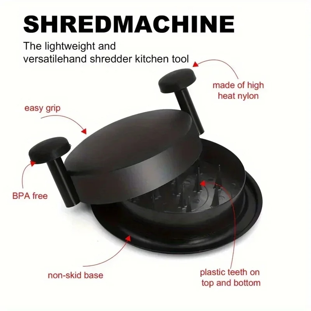 MultiFunctional Meat Shredder For Chicken Meat HandTorn Shredded Cutter 4